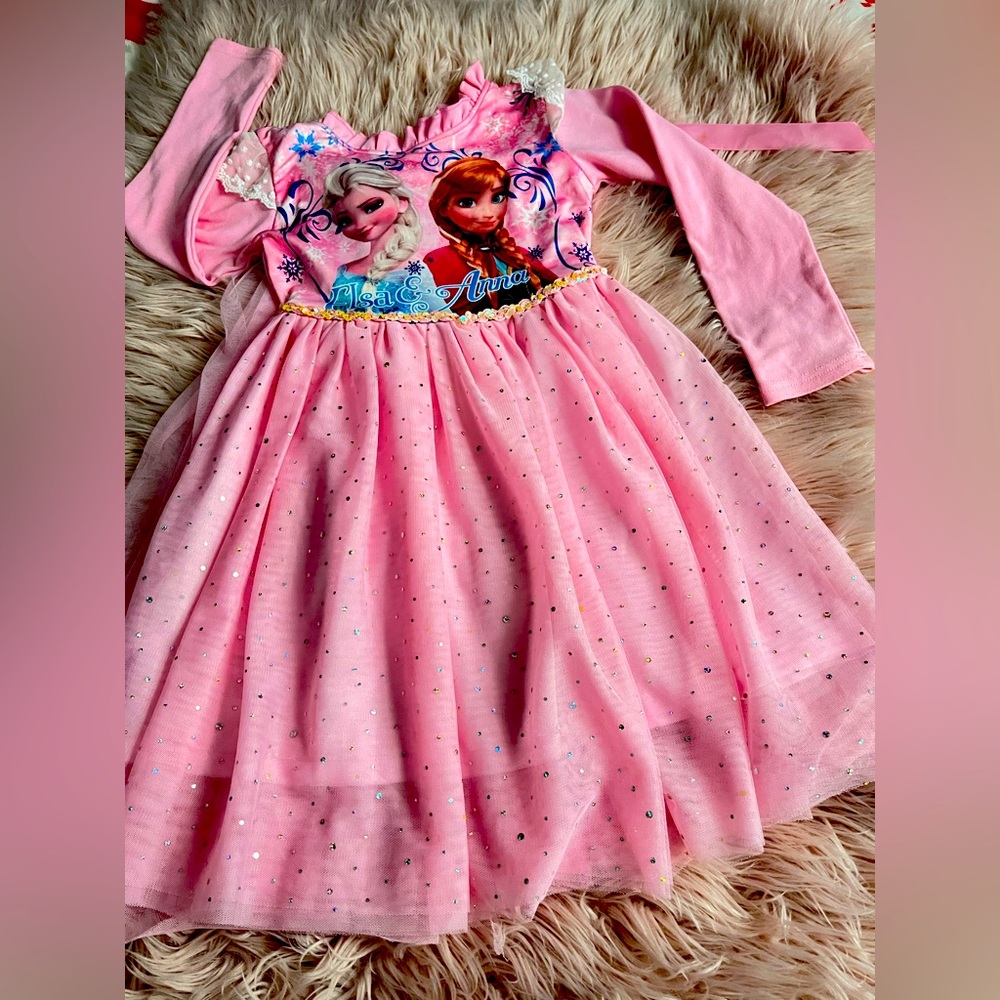 frozen dress design 8-10